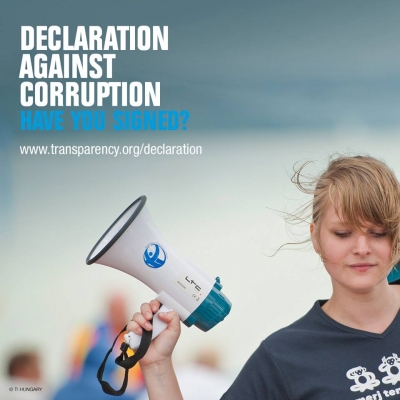 Transparência Internacional, na luta contra a corrupção