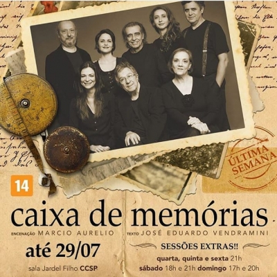 Peça Caixa de Memórias 