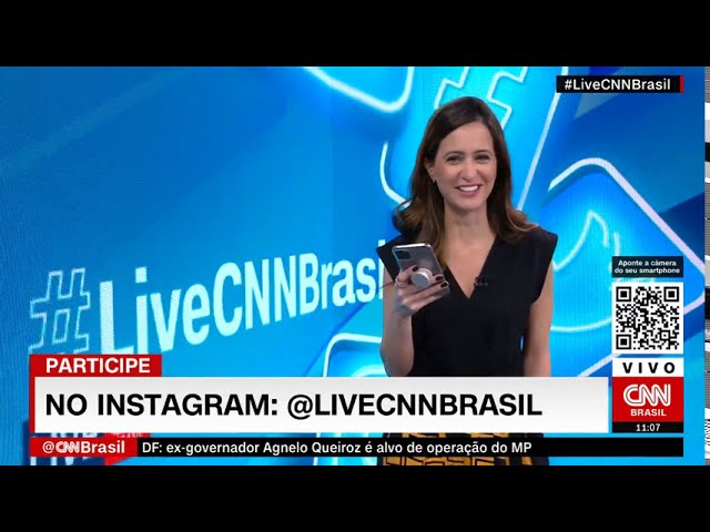 Marcela Rahal faz revelações ao vivo no "Live CNN Brasil"  